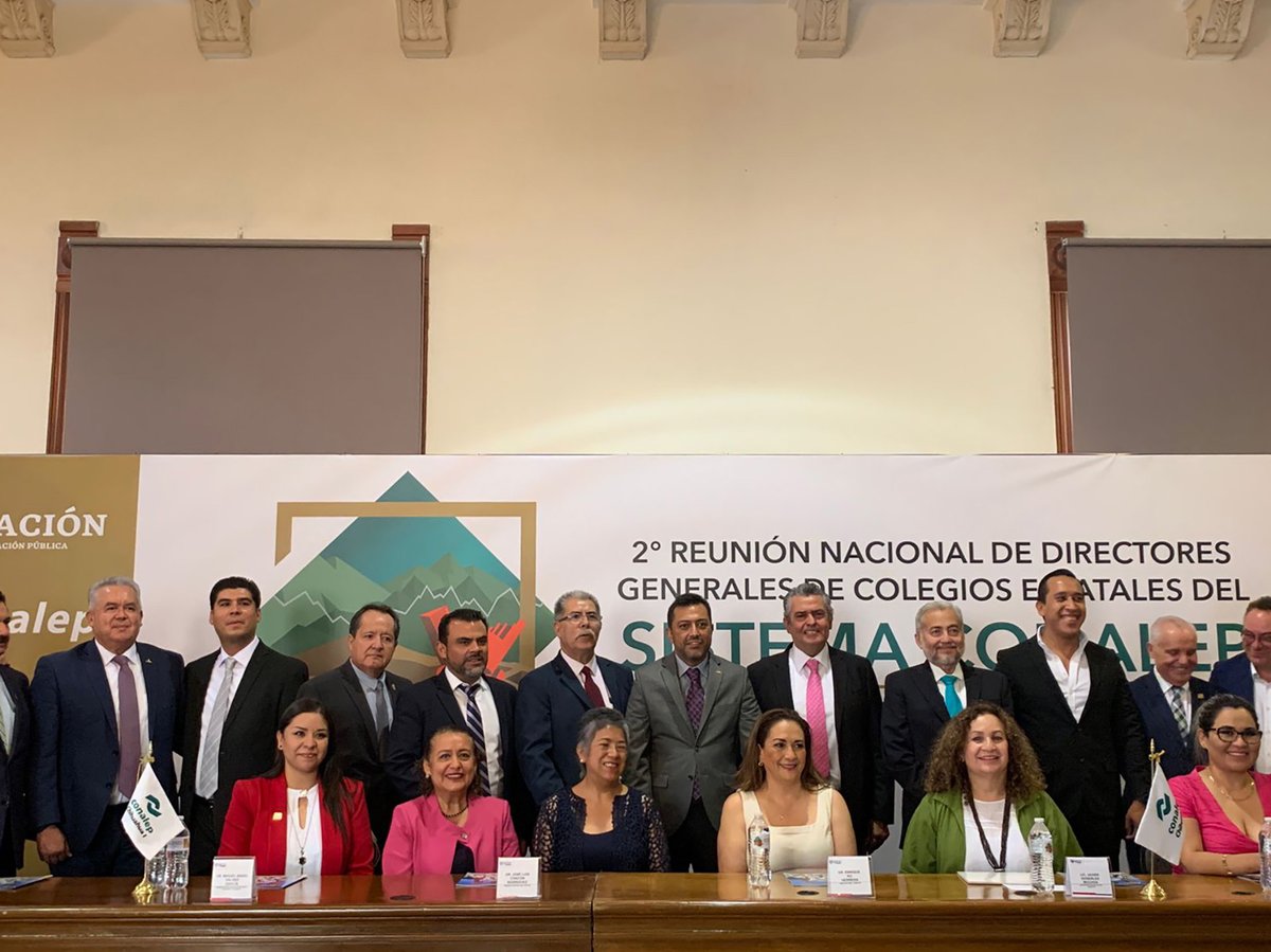 Conalep_Morelos's tweet photo. Jonathan Vega, dir. gral. #Conalep_Morelos participa en la Segunda Reunión Nacional de Directores Generales de Colegios Estatales del Sistema Conalep en Chihuahua, Chihuahua.

#ViveConalep #FuezaConalep https://t.co/dIBC31YsPL
