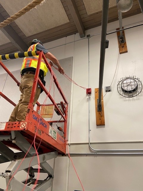 Progress on safety and security projects at our schools continues throughout the summer, which includes new fire alarm systems at five of our schools: Oliver Middle School and Meadows, Parklane, Patrick Lynch, and Powell Butte. Read more at csd28j.org/2020bondupdates.