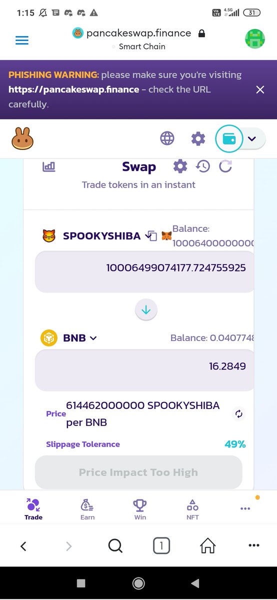 KriptoTurk_TR's tweet photo. 1 sene önce $20 lık $spookyshiba şuan %300.000 yaptı yani $20 $4000 oldu ancak sattirmiyor namussuzlar 😂😂

#kripto #kriptopara #bitcoin #SpookyShiba https://t.co/57pGoI9q7j