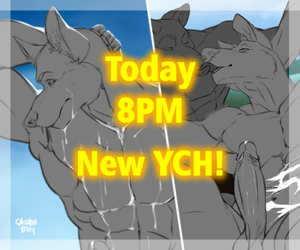 BleyOkami's tweet photo. Hey guys! ❤️

Today at 8PM - Two YCHs! (with 3 alts)
👉https://t.co/4cG2r4GoyQ👈
Hope you liked 🐺💕

#furryart #furry #commission #nsfw #ych #artwork https://t.co/1cbvGbgh12