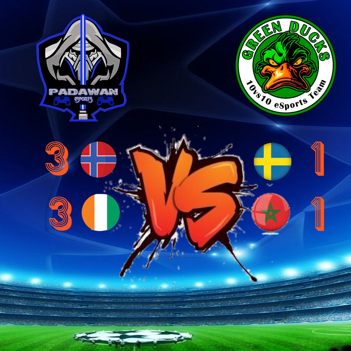 Duelo de la Jornada entre <a href="/PADeSportsPes/">Padawan eSports PES</a> y <a href="/EsportsDucks/">eSports Green Ducks 🦆</a> con +6 puntos para el equipo capitaneado por <a href="/macabu84_/">macabu84</a> y <a href="/femas92/">PAD_sergi92</a>.