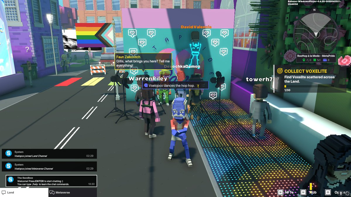 Kindchestle184's tweet photo. @TheSandboxGame @METAPRIDELAND I just participated in the #BelongingWeek contest for a chance to win a Progress Flag NFT! Check out my screenshot below!
👇 https://t.co/GmUT2MFWEN