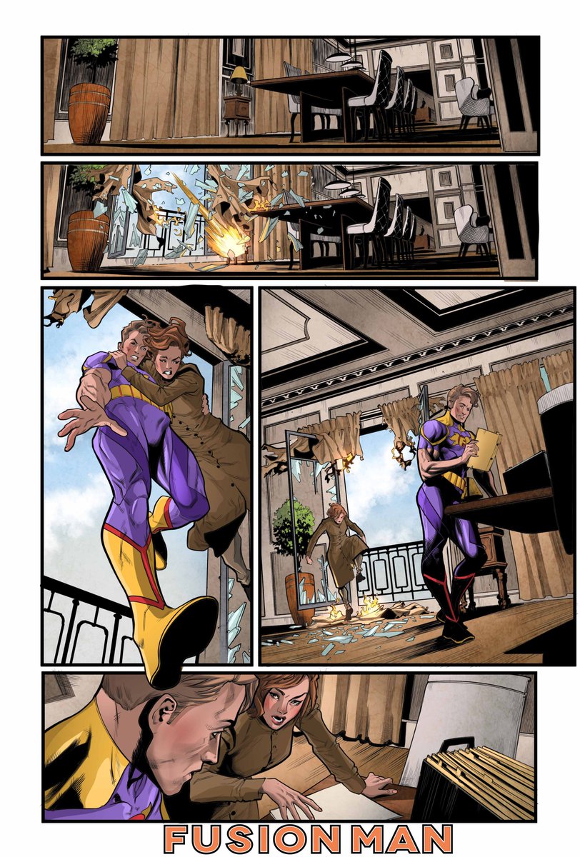dannyfsch's tweet photo. My color work for @fusionmancomics #4
Line art @deivis_goetten
.
.
#colorcomic #comicbooks #hero #comicbookcolorist #indiecomics #fusionman #lgbtsuperheroes #superhero #digitalpainting #comicartist #herolgbt https://t.co/QJOBRFLfNi