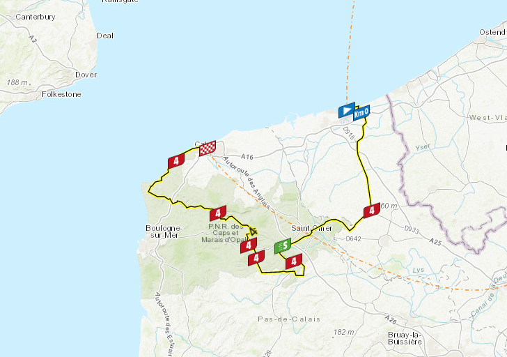 .@UofUGG's Pete Lipert has teamed up with other geology professors, including those at another UofU, <a href="/UniUtrecht/">Utrecht University</a>, to write about the geological traits of each stage of <a href="/LeTour/">Tour de France™</a>. 

Today's #Stage4, Dunkirk to Calais, rode through limestone &amp; white marls geotdf.org/men-2022/stage… #TDF