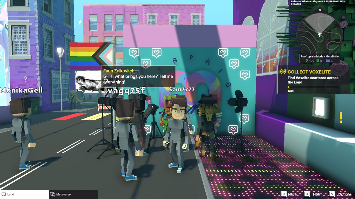 sloth42365's tweet photo. @TheSandboxGame @METAPRIDELAND I just participated in the #BelongingWeek contest for a chance to win a Progress Flag NFT! Check out my screenshot below!
👇 https://t.co/cimoGkuidJ