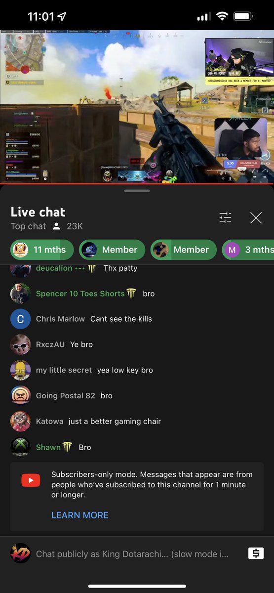 S/O <a href="/timthetatman/">timthetatman👑</a> for showing love to us reacting to the WR game  LFG 🤞🏽🔥🔥🔥🔥 
#gooniez 
<a href="/Its_shween/">Shween_</a> 
<a href="/dHVulture/">Vulture</a> 
<a href="/ELYVS_/">ΞLYAS</a>