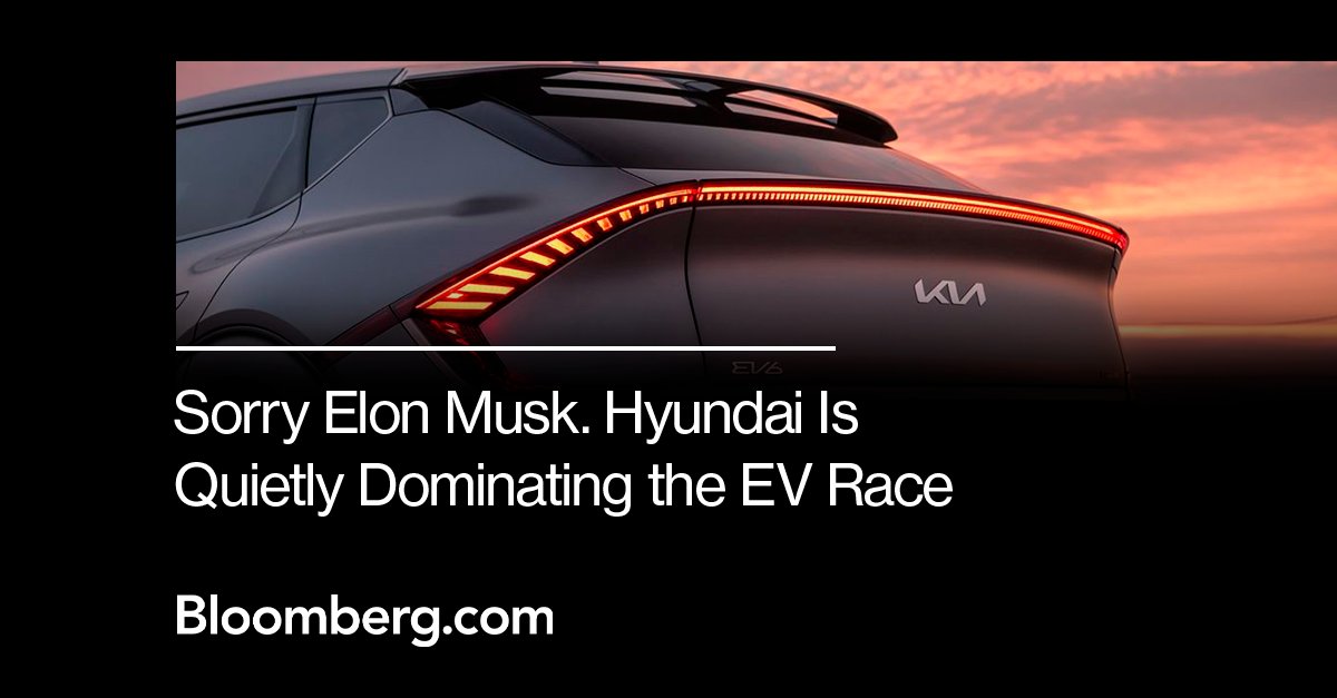 business's tweet photo. The hottest electric cars in the US market aren’t coming from Tesla factories.