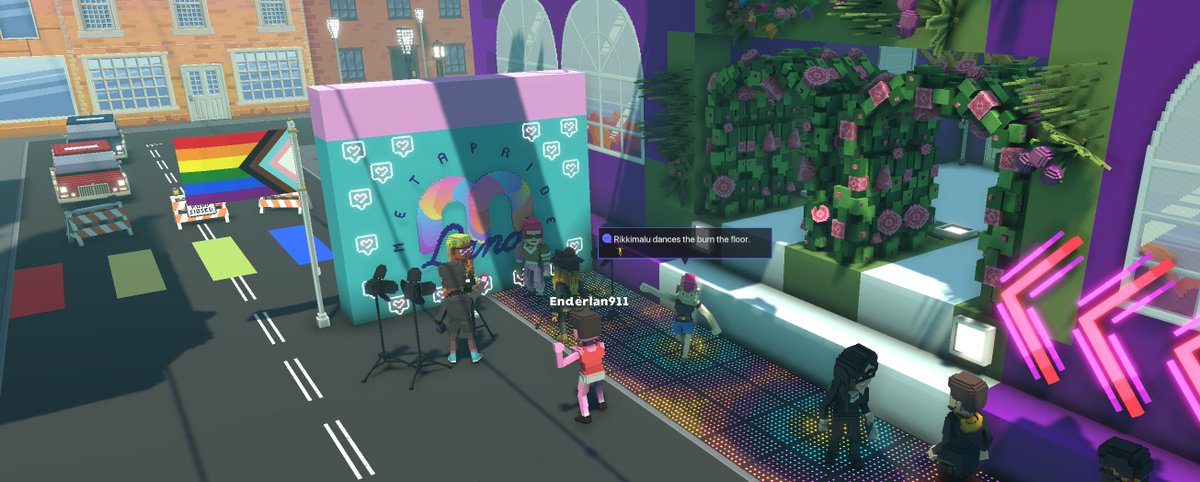 Rikirickk's tweet photo. @TheSandboxGame @METAPRIDELAND I just participated in the #BelongingWeek contest for a chance to win a Progress Flag NFT! Check out my screenshot below!
👇 https://t.co/THvBDu7jv7