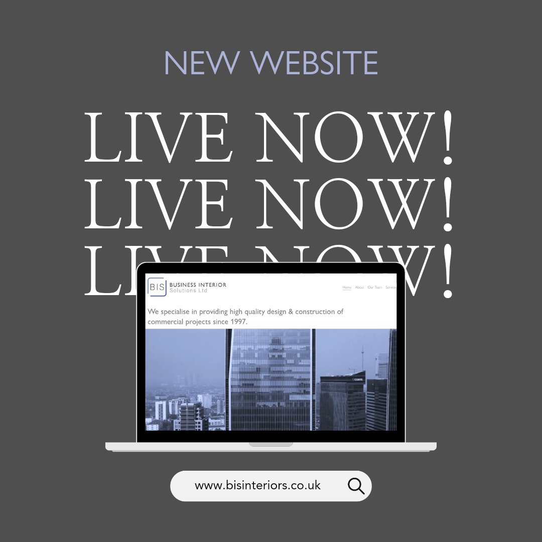 bisinteriors's tweet photo. We're delighted to officially announce the launch of our new and improved website! Hope you like our fresh look, our shiny new site is now live.

Visit our services &amp; meet the team section to find out more about BIS.

https://t.co/Fx8xB9avOz https://t.co/OVJVMriHKN