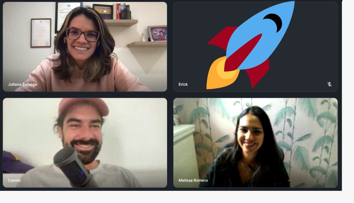 GM! Did you know that our cofounder <a href="/assilemoremor/">Melissa Romero 🎈</a> hails from Colombia? We’re thankful for the invitation to <a href="/NfTropico/">NFTropico</a>, a podcast made by fellow 🇨🇴<a href="/Nosky_z/">Juliana Z</a> and <a href="/Chamzelyzee/">DecentraChamz</a>! We talked all things web3 opportunities to build a level playing field for entrepreneurs - in Spanish😍