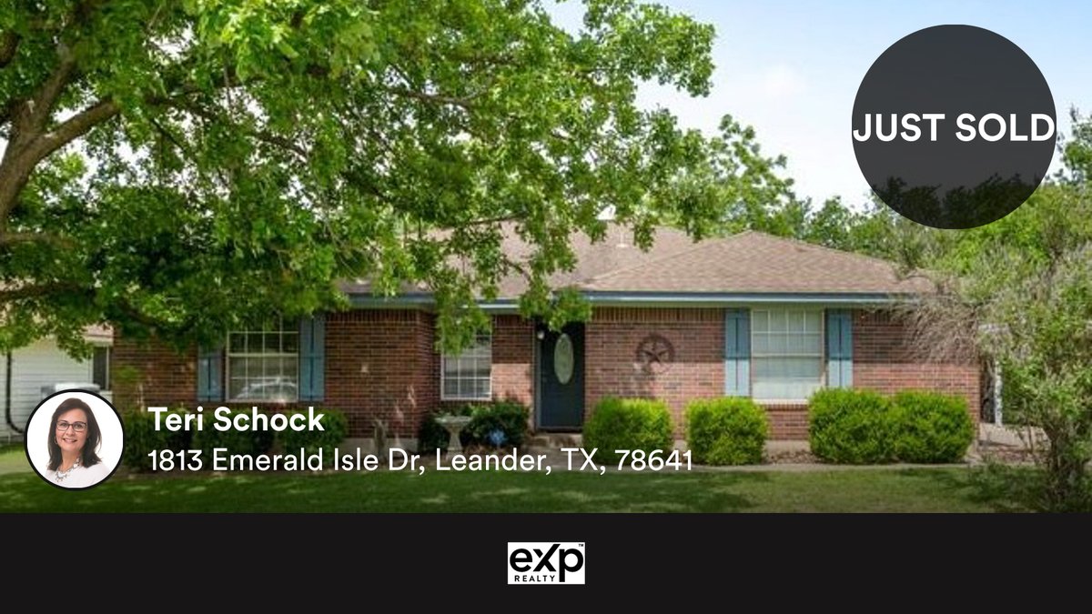 terischock's tweet photo. 4 🛌 2 🛀 3 🚘
📍 1813 Emerald Isle Dr, Leander, Williamson County, TX, 78641

My latest sale on RateMyAgent
https://t.co/EZdflS3NGD https://t.co/v67AGJ7AWz