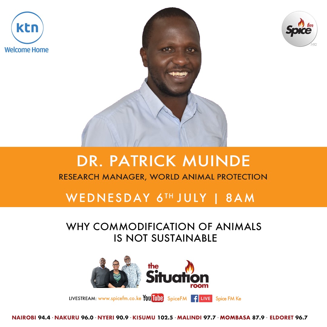 Why commodification of animals is not sustainable? 

Join the discussion by @DocYamo and @p_muinde of @MoveTheWorldAF tomorrow morning as from 8am on Spice FM  standardmedia.co.ke/spicefm/watch-…

#ChangeLivesForever