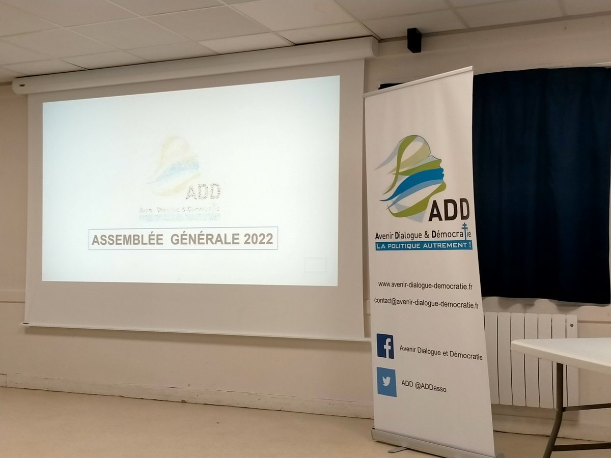 ADDasso's tweet photo. Nous sommes rassemblés ce soir pour notre Assemblée Générale 2022 pour présenter le bilan financier 2021, le rapport moral 2021 et pour tracer l'avenir... https://t.co/A1jRCYBoob