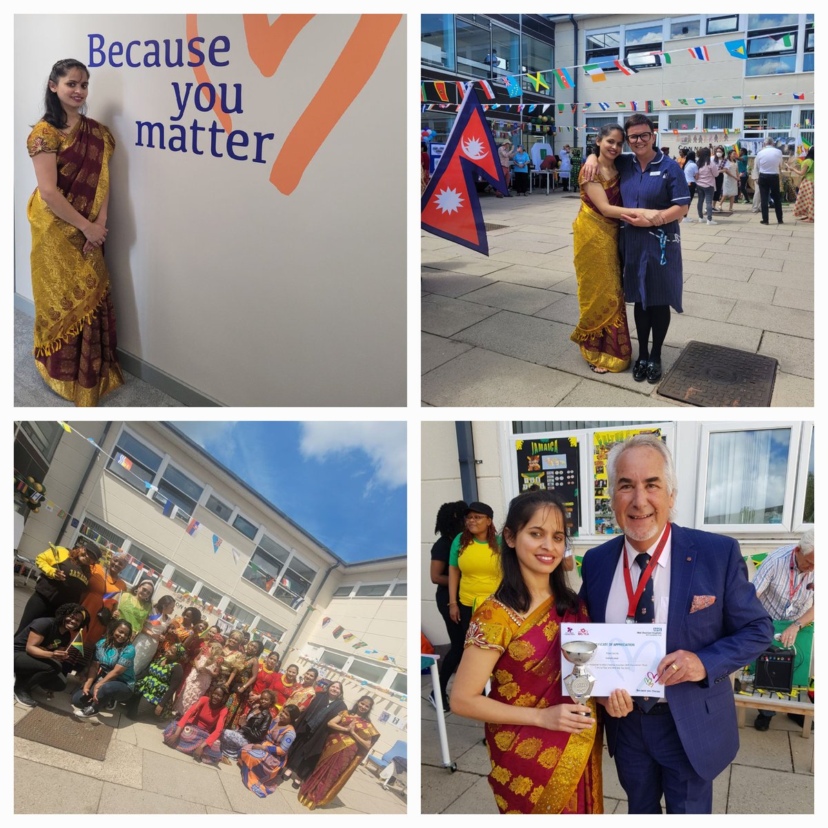 What a tremendous success <a href="/MidCheshireNHS/">Mid Cheshire Hospitals 🏥</a> cultural event was this afternoon, very well done <a href="/KunderIndra/">Indra Kunder</a> for organising and coordinating this, it was brilliant! Thank you to all those that participated, the efforts made were amazing and it was thoroughly enjoyed!