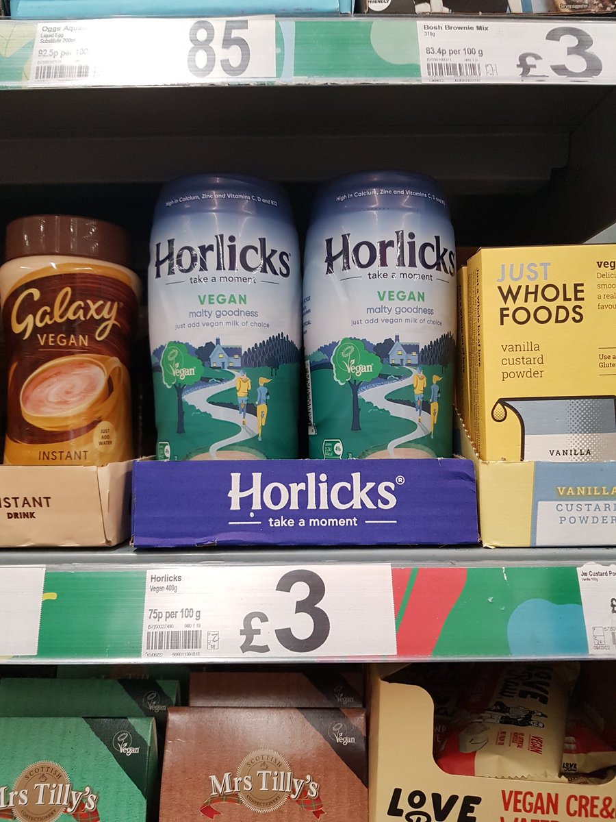 LangneoDM's tweet image. How are Morrisons raising the price of Horlicks to £3.75 just to &apos;lower&apos; it back to the original retail price of £3.50 while ASDA were selling it at £3 today? 😡😠😡 #Vegan #VeganHour