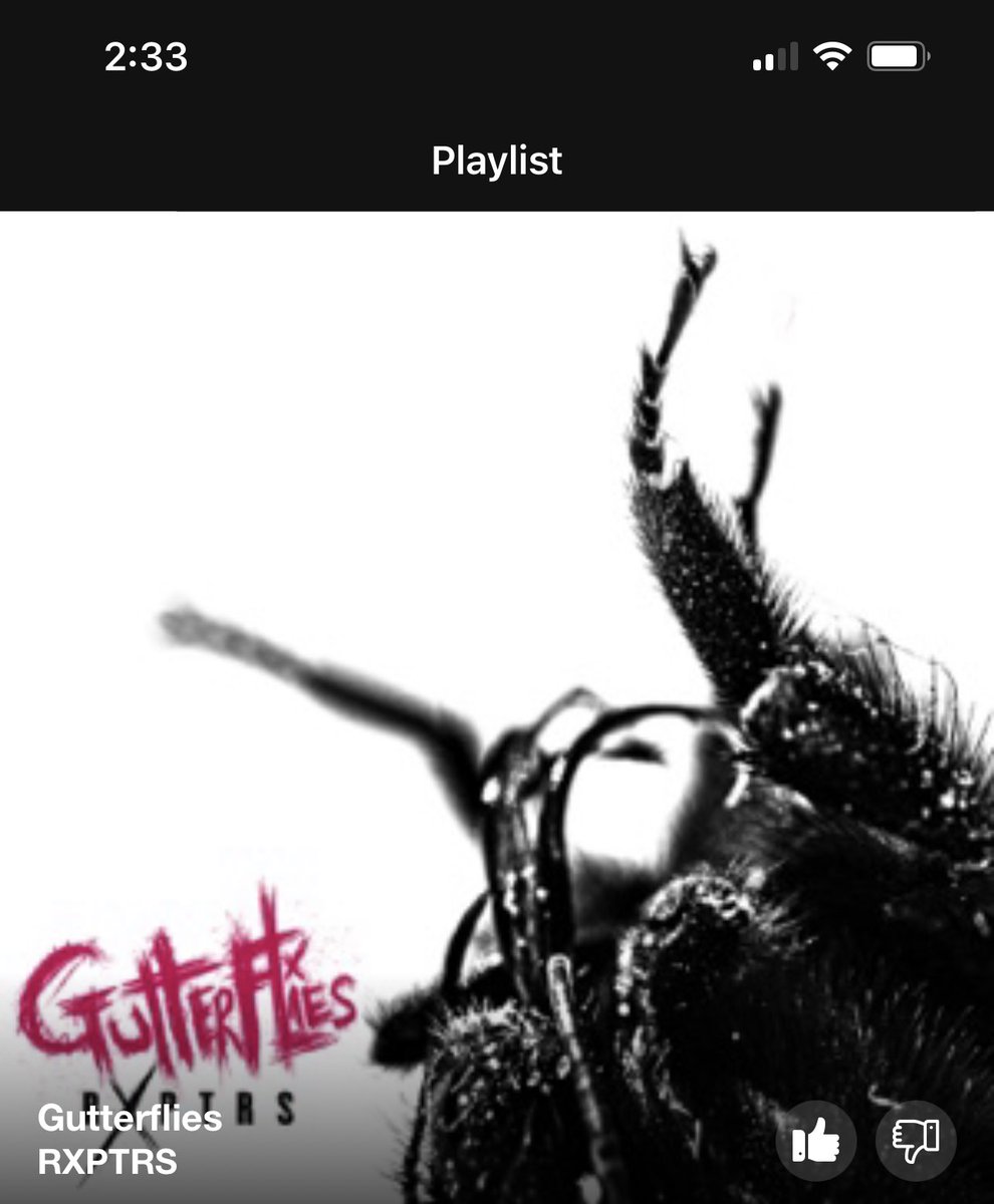 MetalMommaVA's tweet photo. YES!!! #Gutterflies by @RXPTRS for the WIN!! Keep up that all request lunch @thesound228 🔥🤘🏻 https://t.co/tI7JHL53lK