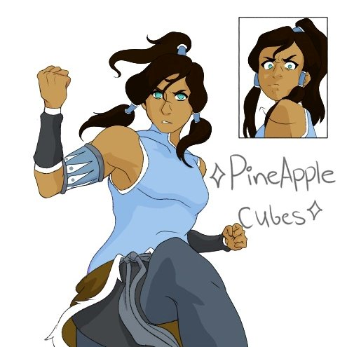 pineapple_cubes's tweet photo. Here's some fan art to celebrate that I finally watched all of TLOK!! (Amazing show btw)  #korra #tlok #Fanart #AvatarTheLastAirbender #digitalart https://t.co/NxvtboJAxW