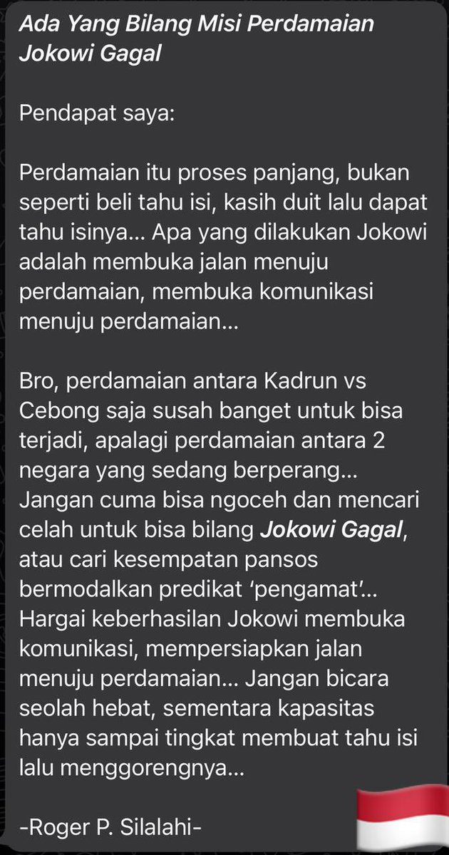 Hawkeye_Bali's tweet photo. Buat yang ngaku pengamat, ngaku Merah Putih, tapi sikap mental dan kemampuan berpikirnya sama dengan kadrun... https://t.co/vmjBC7mMUO