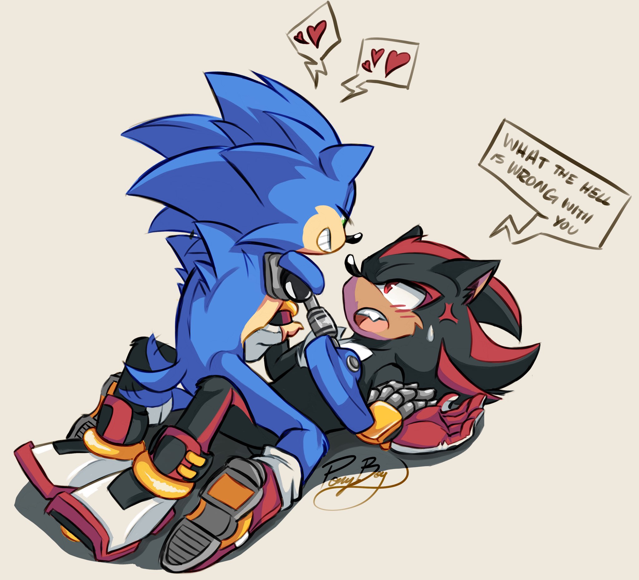 Dilf Sonic💫 on X: my au sonic being a frisky old man 😤💞 (Jk hes only  31 hes not old) sonadow SonicTheHedgehog t.cogPTvvBa0qg  X