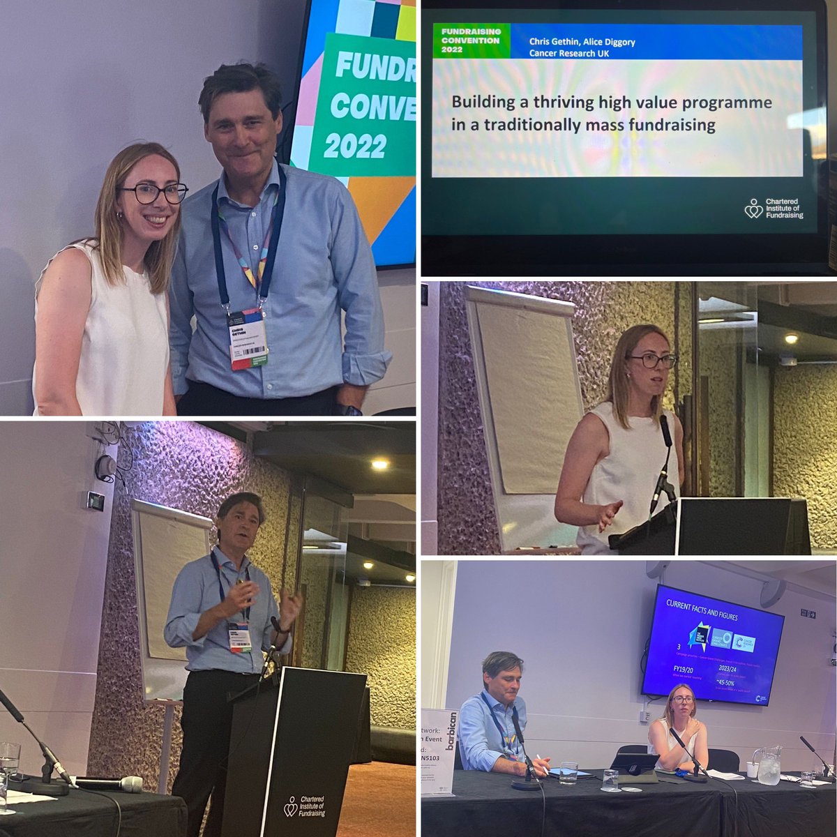 Pleasure to speak at #CIOFFC @CIOFMajorDonor today with the fab Alice Diggory on @CR_UK philanthropy and also my recent MA in Philanthropic Studies research findings @UniKentCfP @UniKent