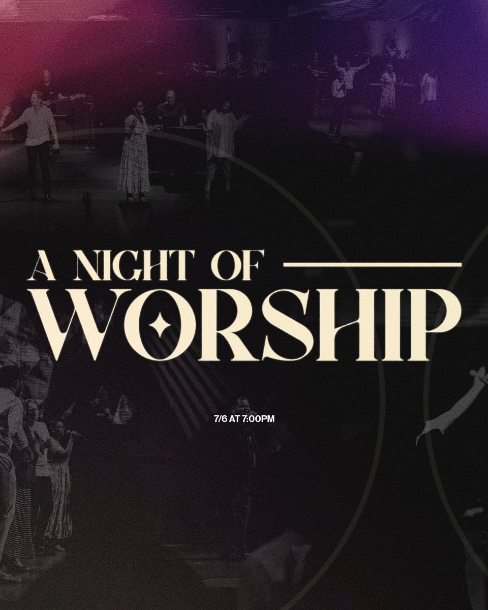 Join us tonight at 7 PM for a night of worship!

#BethelWorldOutreachChurch #BethelMidweek