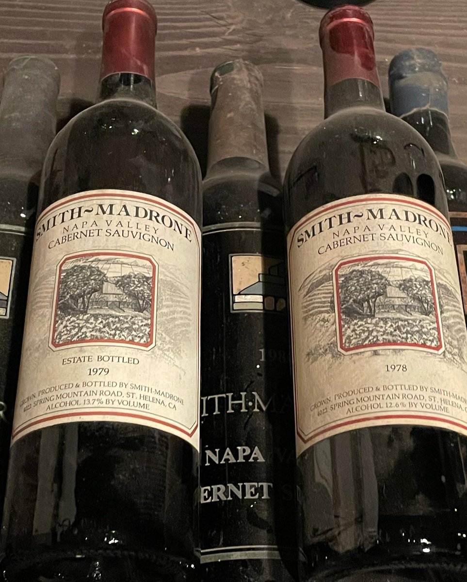WinerySmith's tweet photo. What is the oldest vintage of Smith-Madrone you have in your cellar???
Photo shared by @opedible from a recent visit up to the vineyards and winery.
https://t.co/OoOM6Ku7GI
#napa #sthelena #mountaincab #cabernet #napawine #tipsytuesday #librarywines https://t.co/1KS7ylJnwf