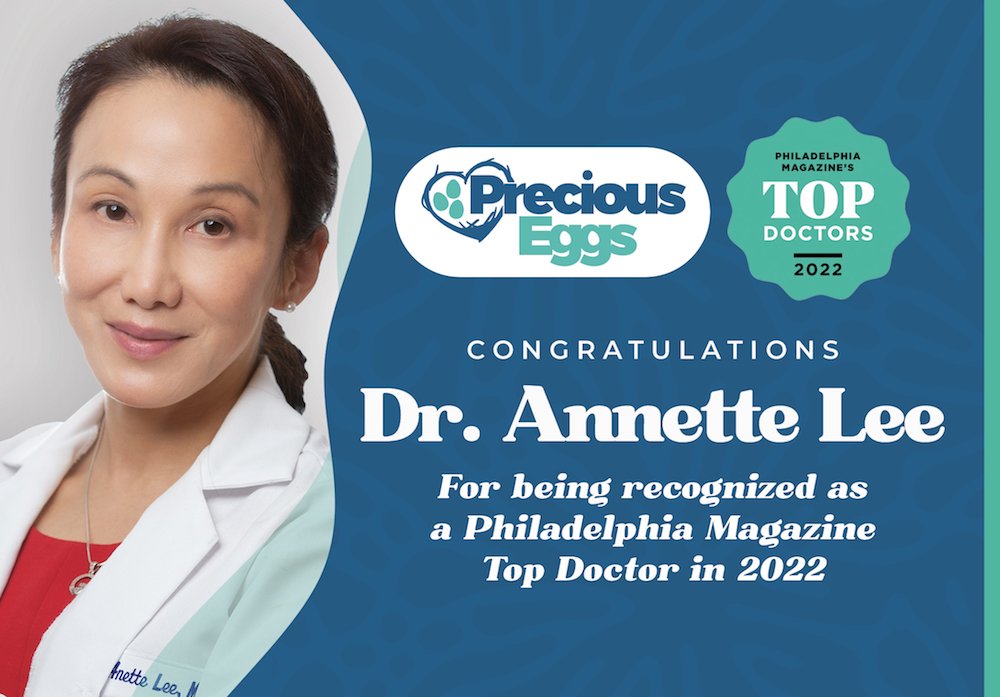 Congratulations to Dr. Annette Lee for being recognized as one of Philadelphia Magazine’s Top Doctors for the 6th year in a row! Dr. Lee is <a href="/RADFertility/">RADfertility</a>'s Medical Director of Third Party Services and leader of PreciousEggs.  #PhillyMagTopDocs #topdoc #infertility