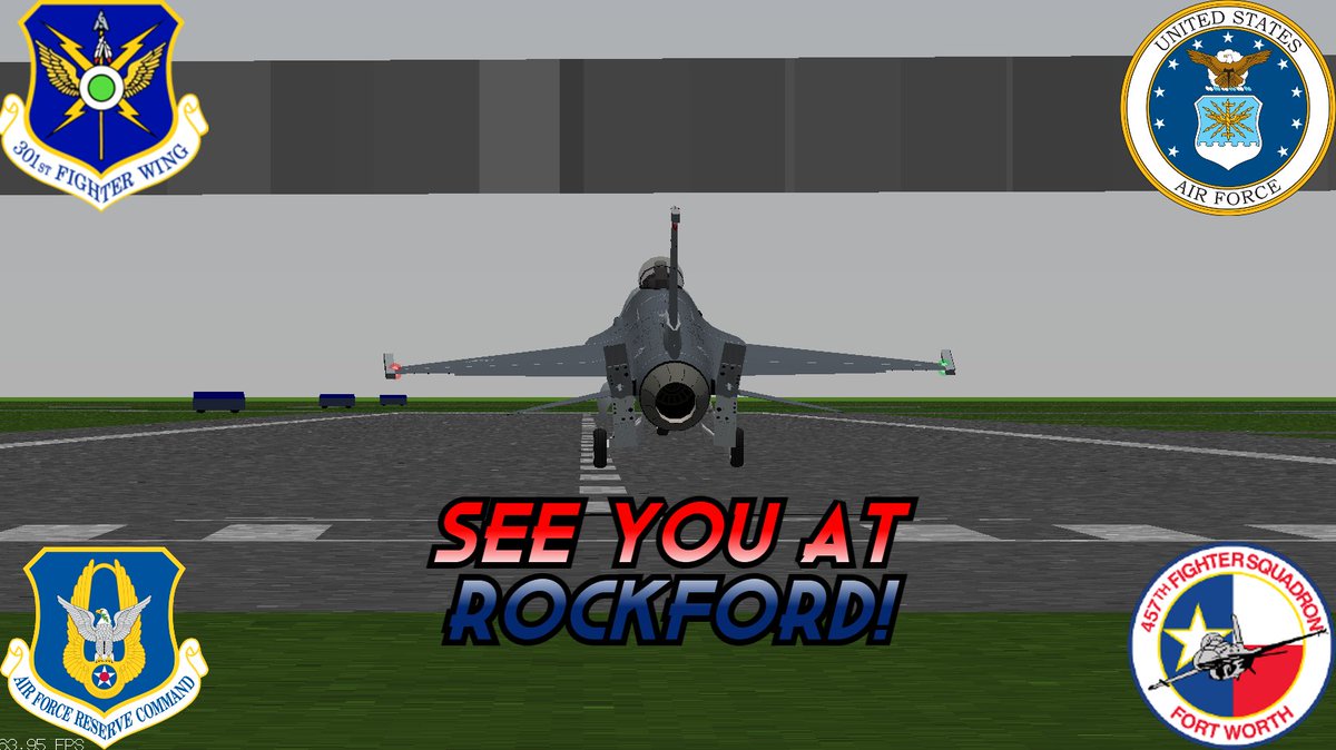I'm going to be flying the #viperdemo with an F-16 from the 301st FW 457th FS on July 16th for <a href="/tigersharkys/">Tigersharkys</a> 2022 Rockford Airshow. You don't wanna miss it #FullSend #USAF #flightsimulator 
#ysflight #ysfs #ysfhq #ysflightsimulator