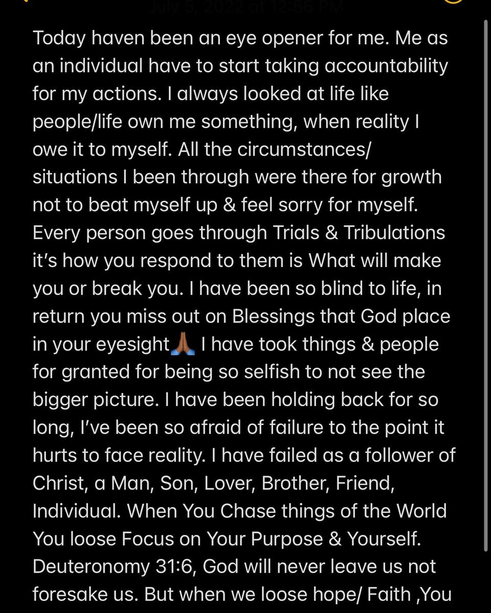 pretyboytez's tweet photo. Thank You God🙏🏾 https://t.co/pFFUgw00On