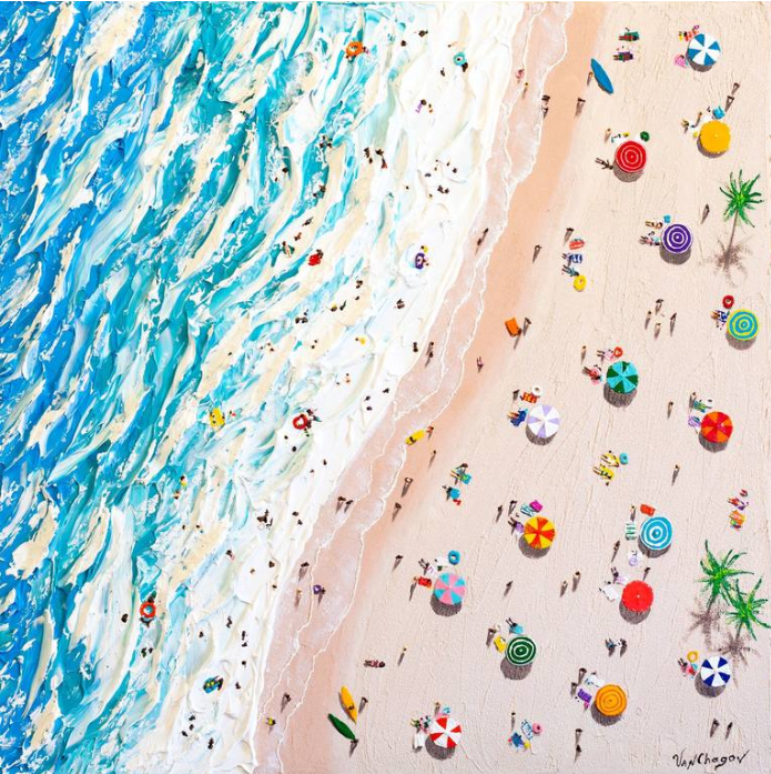 Brindille_'s tweet photo. 🏖️ Beach Scene Painting (series)
© Nikita VanChagov https://t.co/bZrIiWILjE