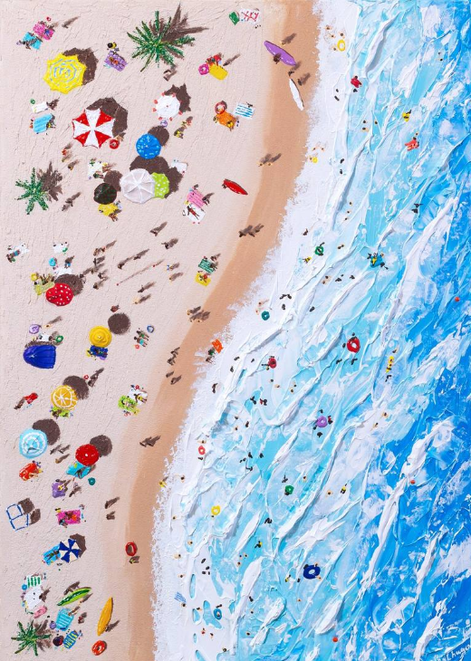Brindille_'s tweet photo. 🏖️ Beach Scene Painting (series)
© Nikita VanChagov https://t.co/bZrIiWILjE