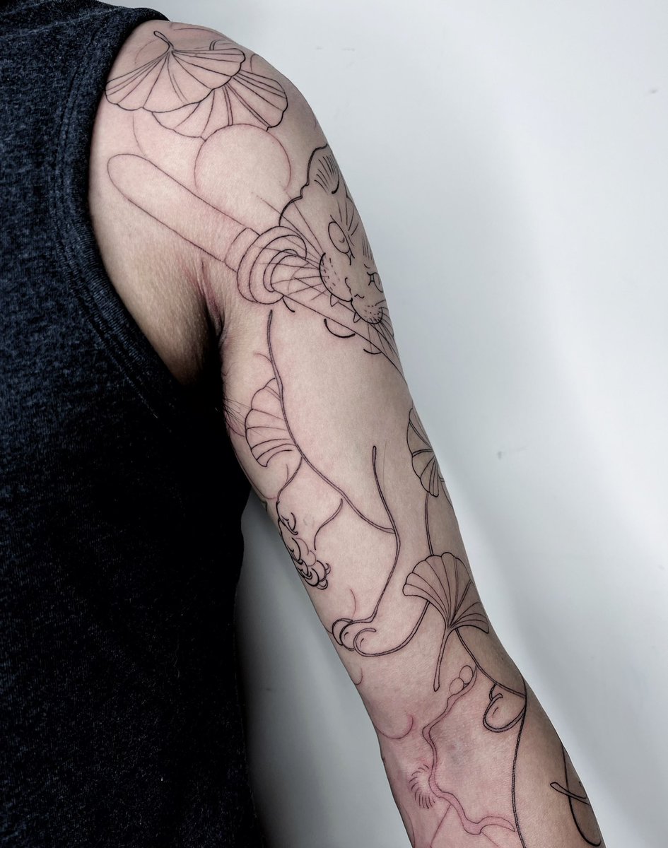 yintattoo's tweet photo. 作品更新
#tattoo
#刺青
#纹身 https://t.co/rYDDLSCblq