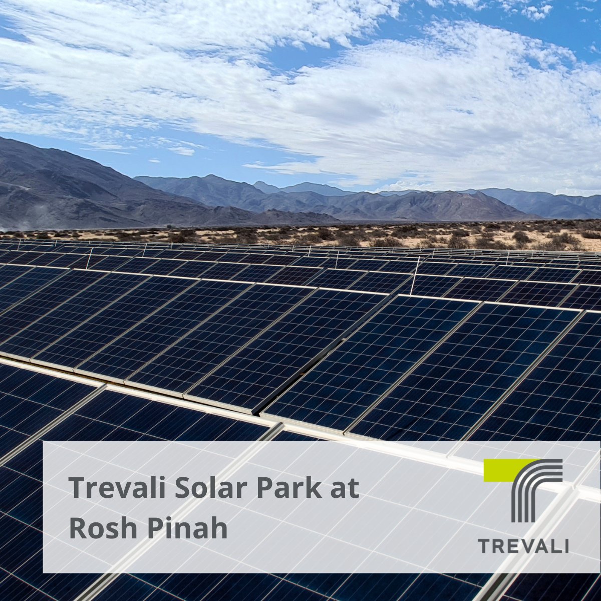 Construction started for Rosh Pinah Solar Park. This is part of the 15-year renewable Power Purchase Agreement with <a href="/Emesco_Africa/">Emesco</a> for the supply of #solarpower to the Rosh Pinah Mine. This is part of Trevali's commitment to being the world's most sustainable mining company.