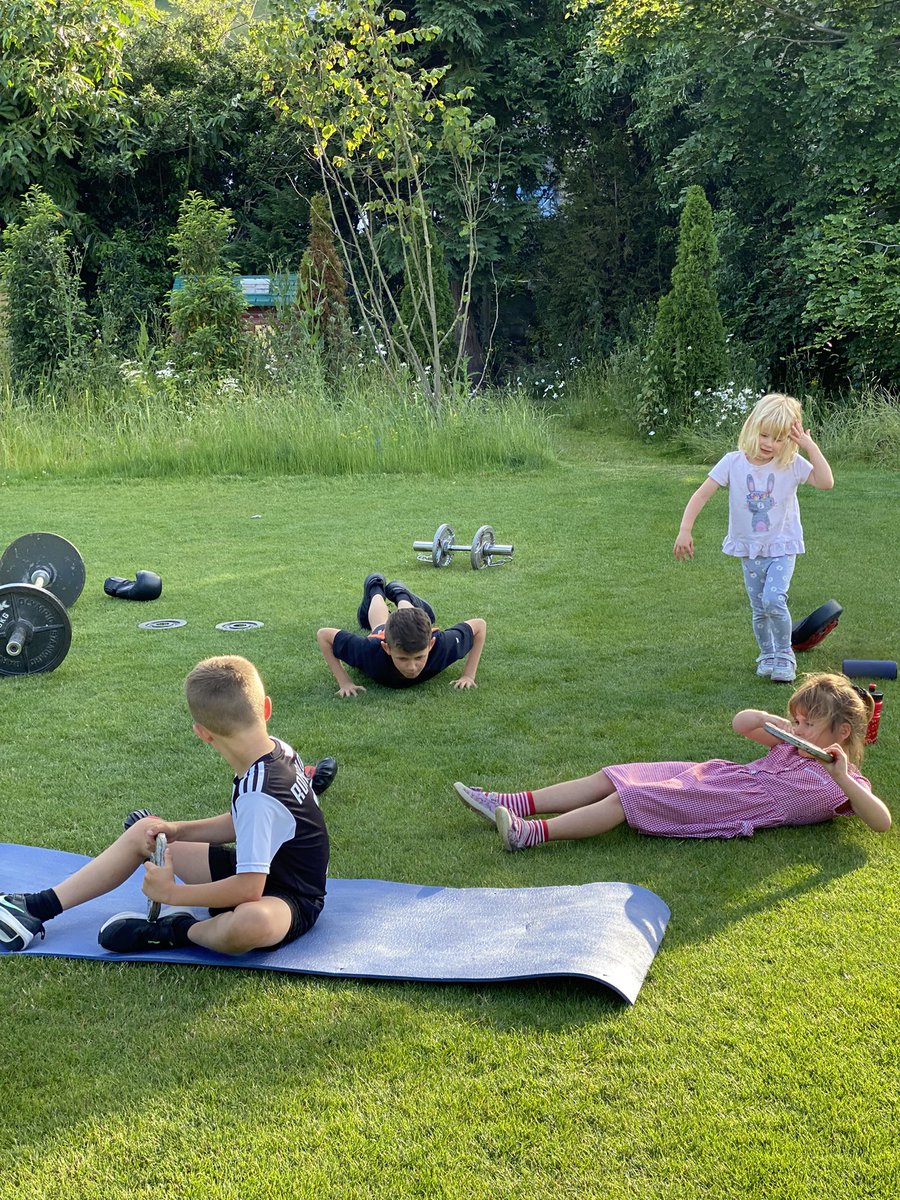 Garden training with the troop.
#maketime