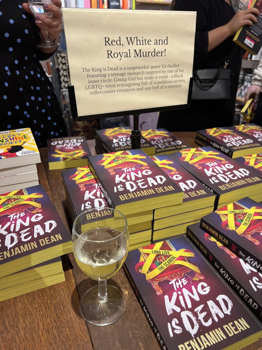 eleanorbate's tweet photo. congrats 2 famous book author @notagainben on the launch of his third (!) book please enjoy my number one fan at a book signing photo to celebrate https://t.co/2UYHz9FCIk