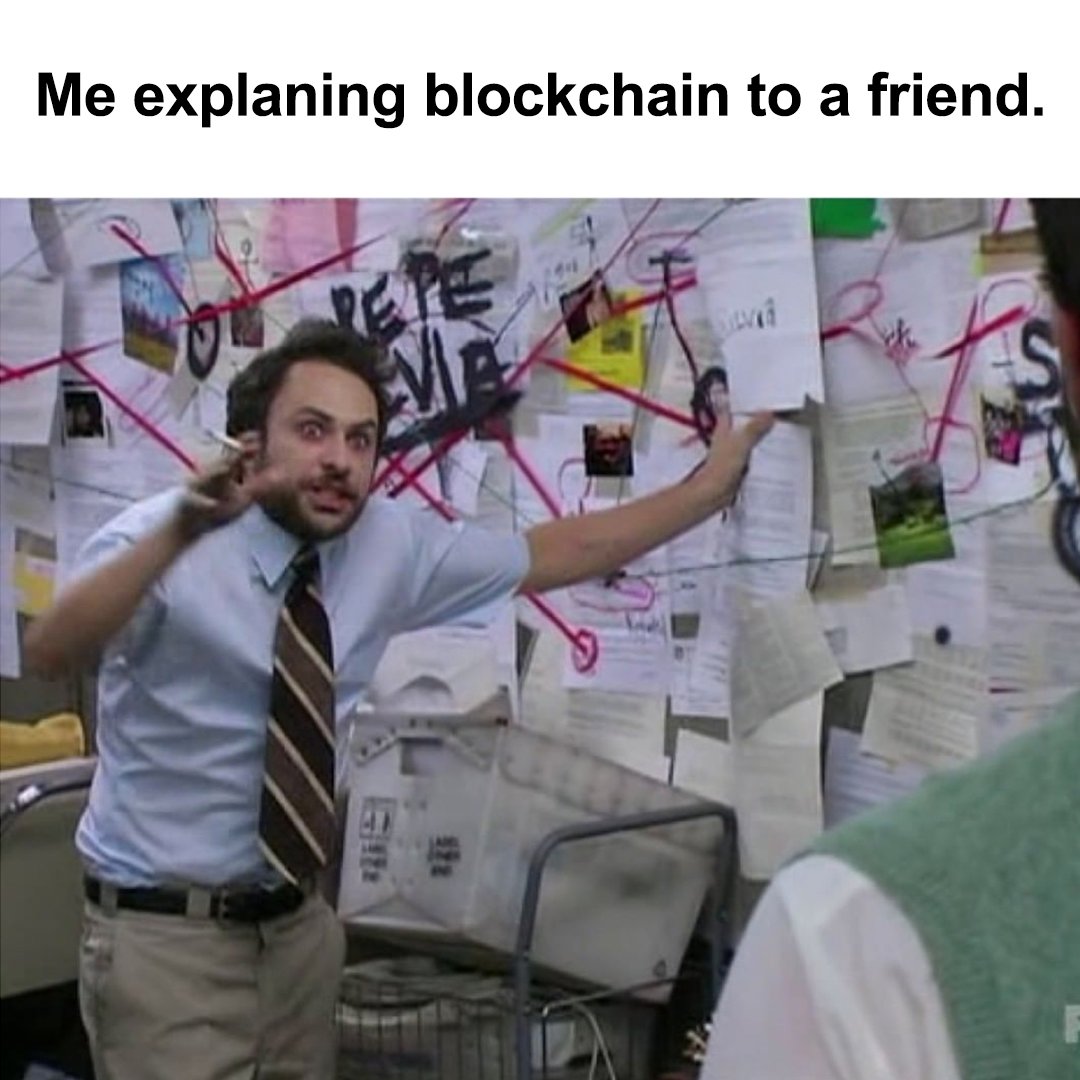 Anyone else? 🤣 #blockchaintechnology