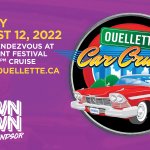 Image for the Tweet beginning: Windsor’s annual Ouellette Car Cruise