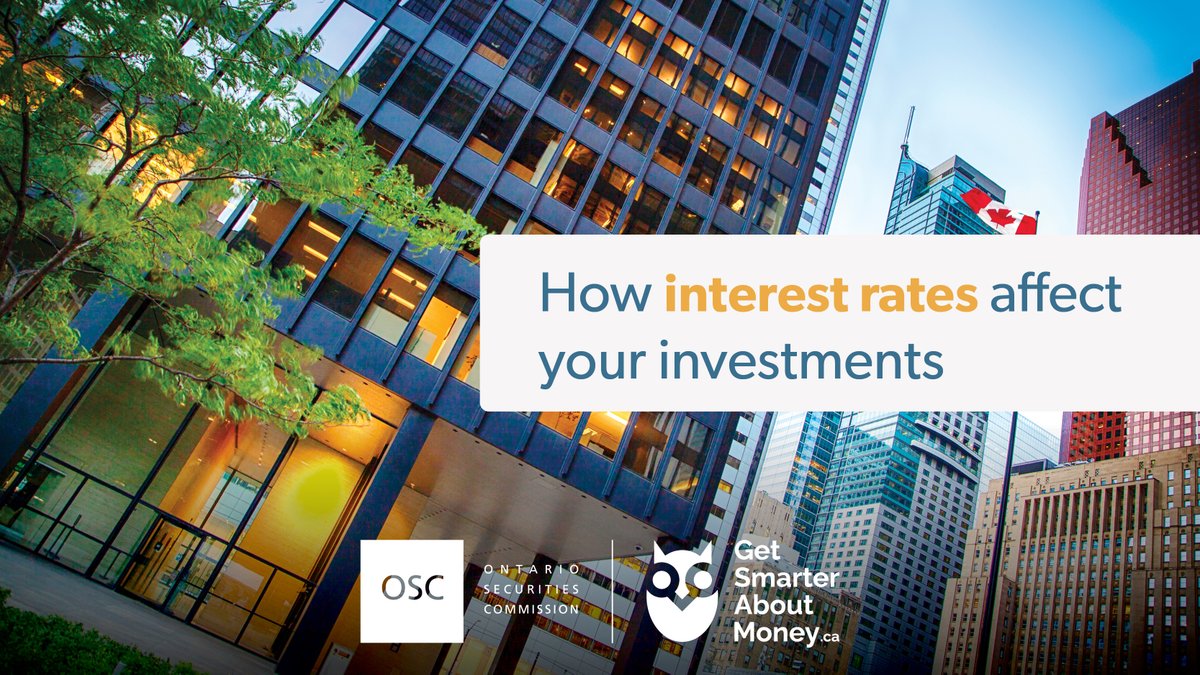 smarter_money's tweet photo. Most of us understand how interest rates work for mortgages and other loans, but how do interest rates affect how we invest? We explain it in a simple way. https://t.co/1xuLhRm0jn
#InterestRates #Financial101 https://t.co/OYUG2pD9ax