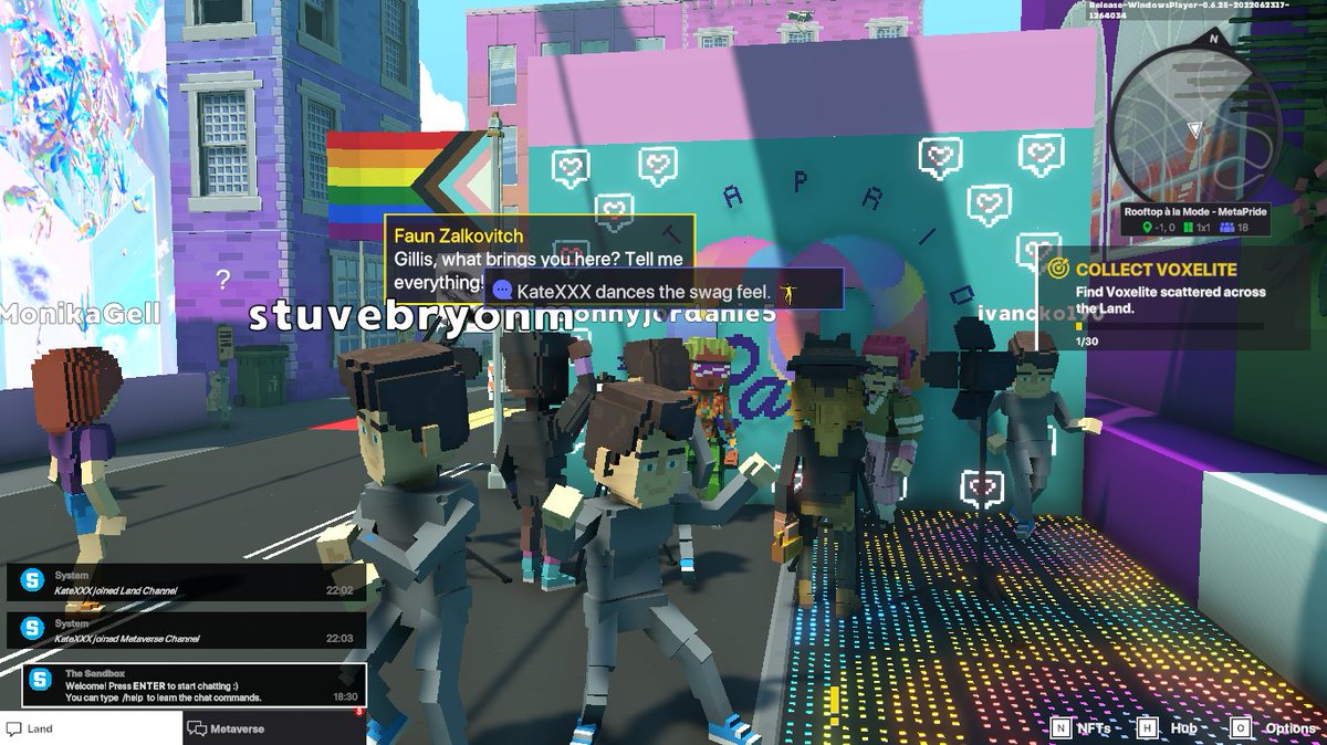 boyd_powlowski's tweet photo. @TheSandboxGame @METAPRIDELAND I just participated in the #BelongingWeek contest for a chance to win a Progress Flag NFT! Check out my screenshot below!
👇 https://t.co/7aJG7wzQlj