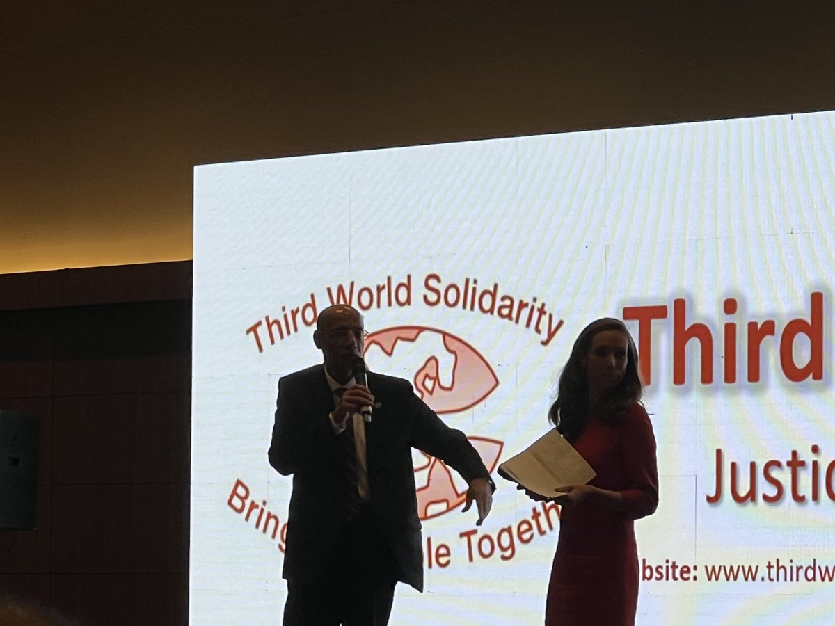 TWSPeople's tweet image. Perspective parliamentary candidate for Derby North @catkinson80 hosting Third World Solidarity 35th annual dinner.