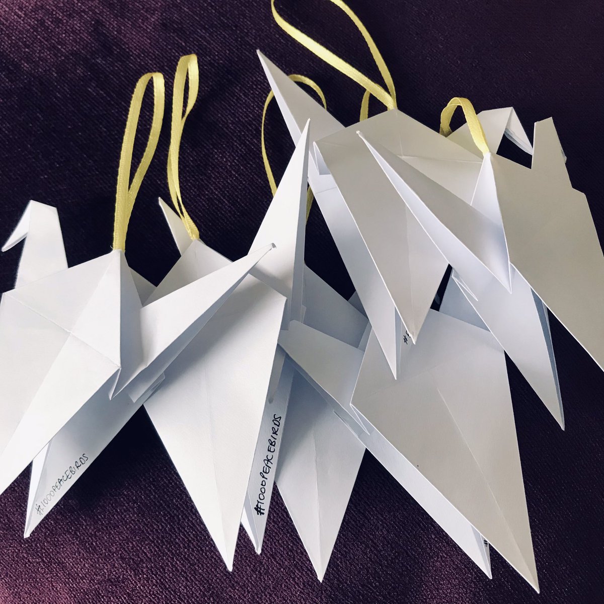 ambiguouslossuk's tweet photo. What a busy June! We delivered training on Understanding Ambiguous Loss and Working with Ambiguous Loss, concluded 7-week Navigating Ambiguous Loss support group, trained #Norwich Counsellors at @mapyoungpeople! These are origami #BirdsofHope for our support group. #ambiguousloss https://t.co/PPpLMBmBvw