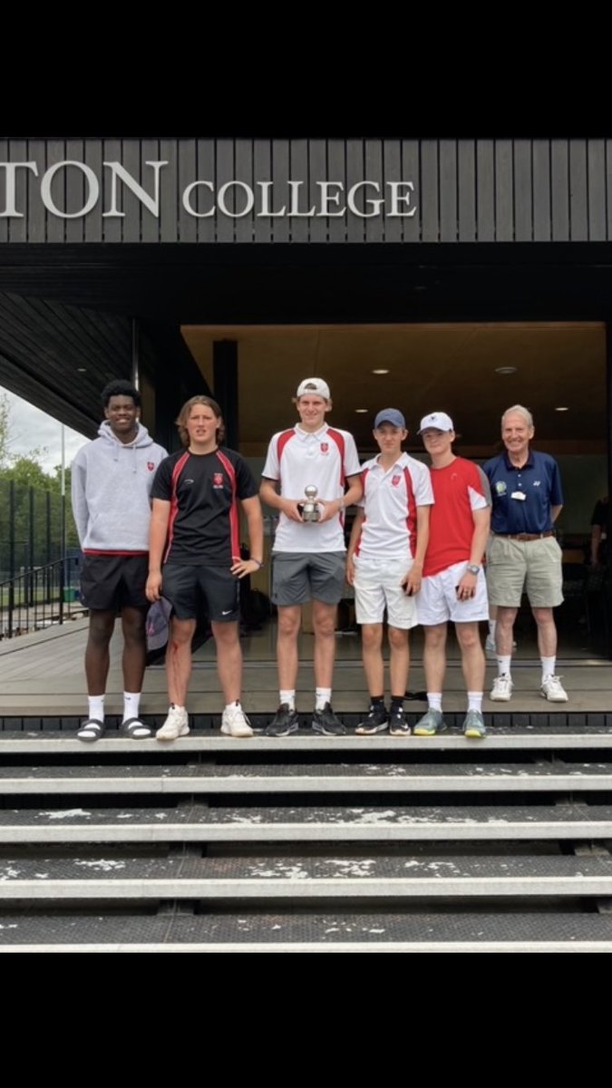 NewHallTennis's tweet photo. ISTA finishes with successes in the plate events. 

U15 boys finish runners up
U19 boys finish as winners 
U13 boys finish as winners 

Well done to all those who competed. More photos to come 

🎾🏆🎾 https://t.co/FcF23H8jNL