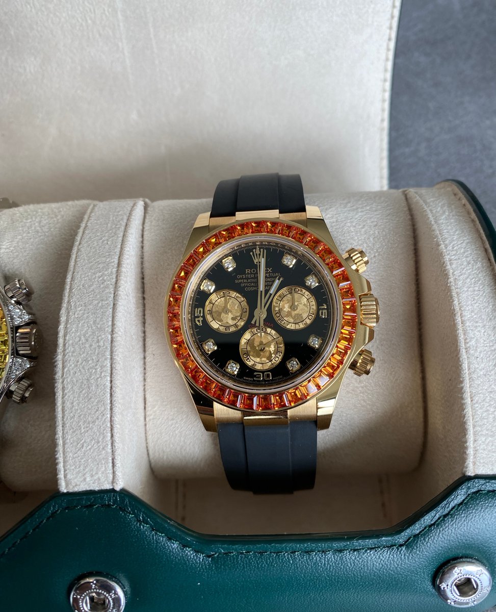 everestbands's tweet photo. Which Factory 🏭 of the catalog Daytona is your favorite? My Bro iLikeRolexes is crushing it!!🥵 I'll take the WG Rainbow 😜🤌
.
https://t.co/3p8EseFOwe
.
#Rolexwatches #rolex #116500ln #Rolexdaytona #116576tbr #116599rbow #116588saco #watchroll #everestbands https://t.co/Ya4OfbQrXW