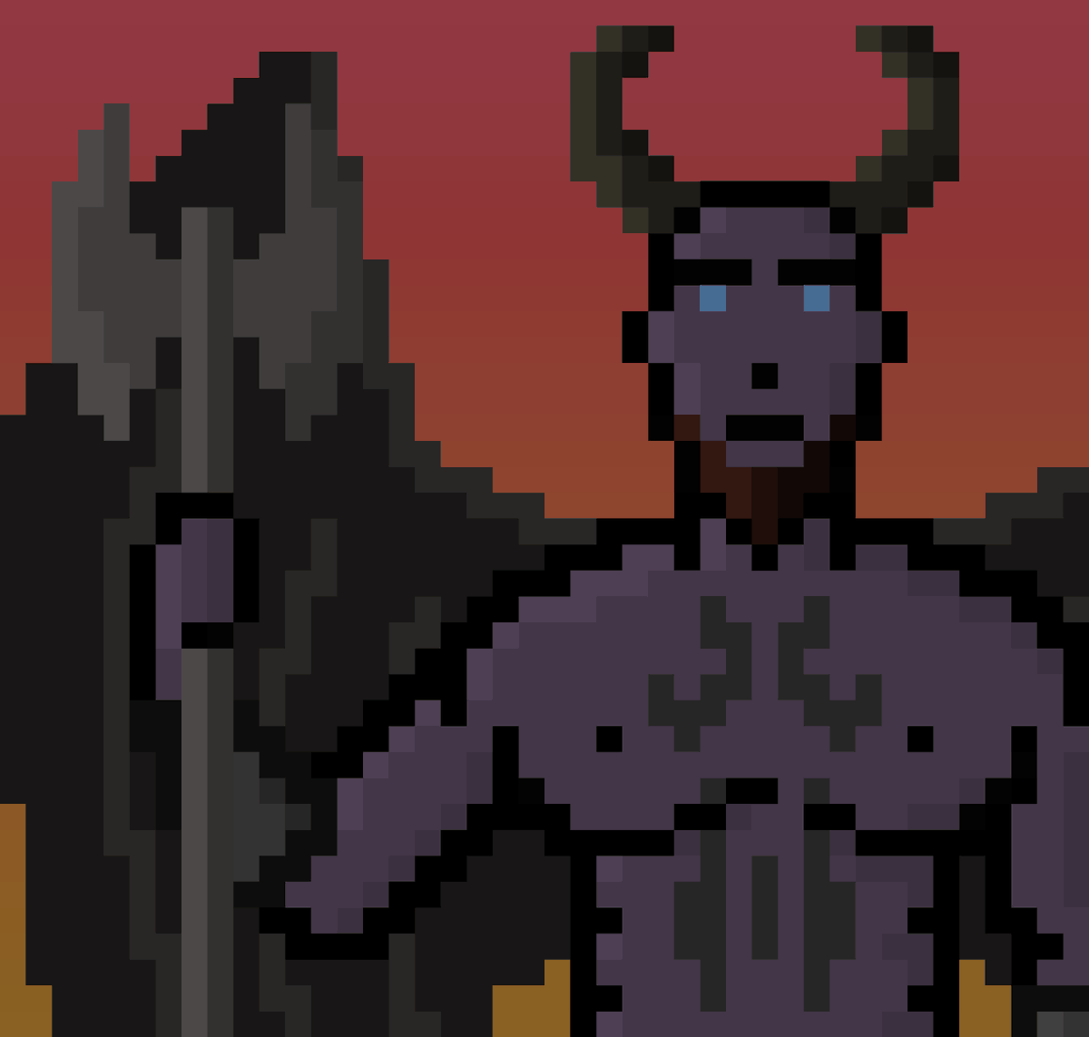 AngelsvsDemons9's tweet photo. At the dawn of time the world was consumed by chaos. Its only inhabitants were powerful and volatile creatures that could thrive in the deepest and darkest areas of the world : The Demons.
#PixelArt #NFTart #NFTProjects #NFTs #Ethereum #NFTCollection #NFTcommunity https://t.co/TY7y5pAm88