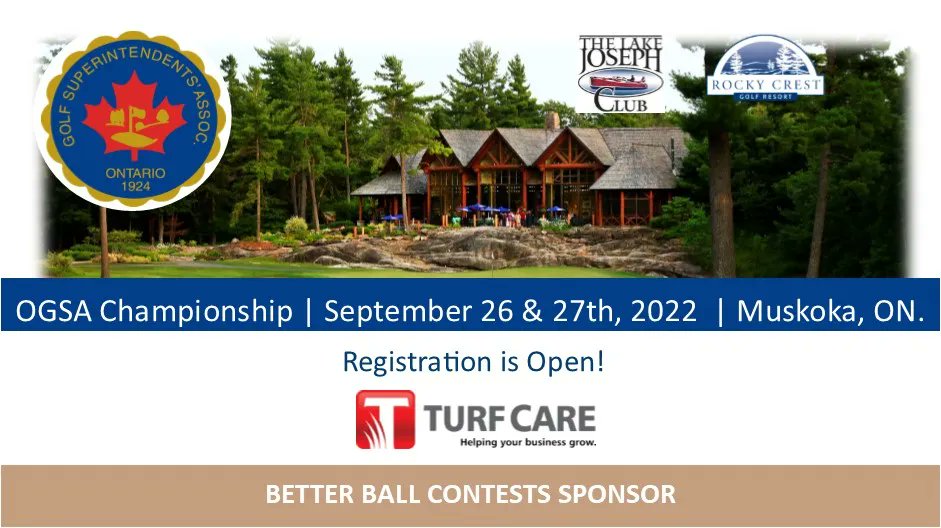 OGSA (@ontariogsa) on Twitter photo The OGSA Championship is sure to be a fun & exciting event, especially with Better Ball Contests thanks to sponsor <a href="/TurfCareProdCA/">Turf Care Products</a>! Register today and participate in the Longest Drive & Closest to the Pin contests! The OGSA Championship is sure to be a fun & exciting event, especially with Better Ball Contests thanks to sponsor <a href="/TurfCareProdCA/">Turf Care Products</a>! Register today and participate in the Longest Drive & Closest to the Pin contests!