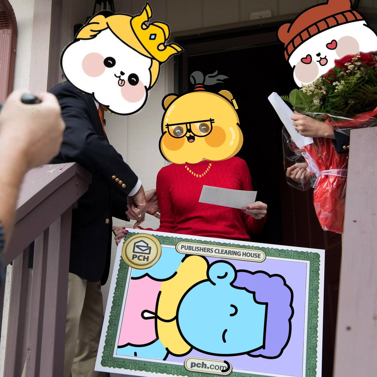 🐼 HUGE GIVEAWAY 🐼 

<a href="/KanpaiPandas/">Kanpai Pandas 🐼</a> are giving away a <a href="/doodles/">doodles</a> NFT ($13,000) to a lucky holder! 

To Win: 
- Like &amp; RT 
- Follow <a href="/KanpaiPandas/">Kanpai Pandas 🐼</a> 
- tag 3 frens 👇

Must mint 1 nft here -> kanpaipandas.io 

Winner drawn on their page in literally 2 hours!! 🫣