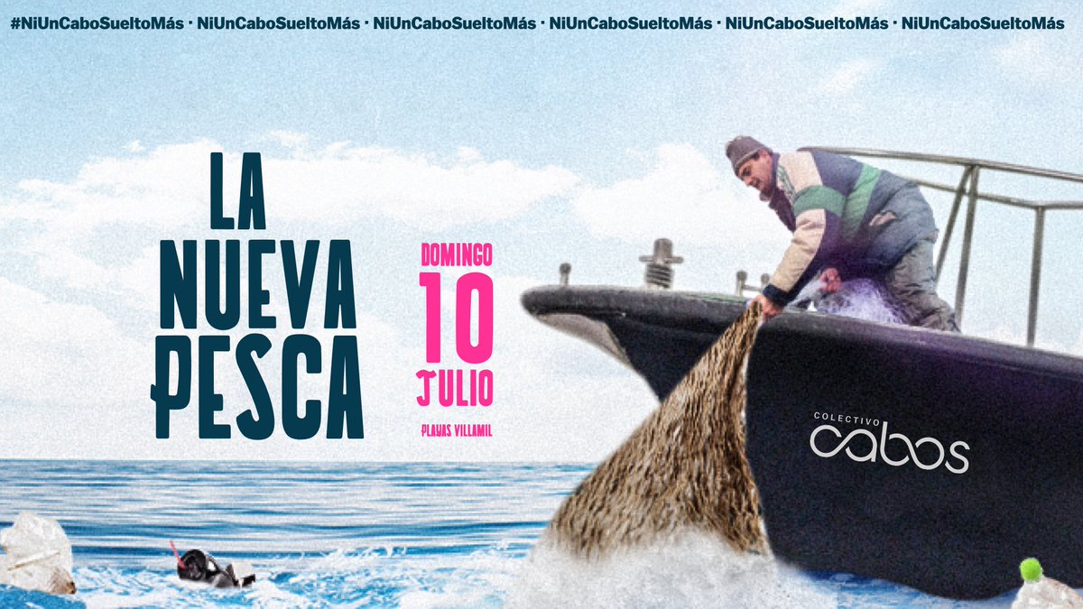 ColectivoCabos's tweet photo. Ya vamos por ti #CabosSueltos

¡Nos vemos este Domingo 10 de Julio en #PlayasVillamil!

Calentando motores para #LaNuevaPesca junto a @ucasagrande @CorpFavoritaEc  @GiraReciclaEC  @mingasporelmar @municipioplayas @emaplayasep @lacanguilerastudio @granideaec 

👊👊👊 https://t.co/melgoJ3v1h