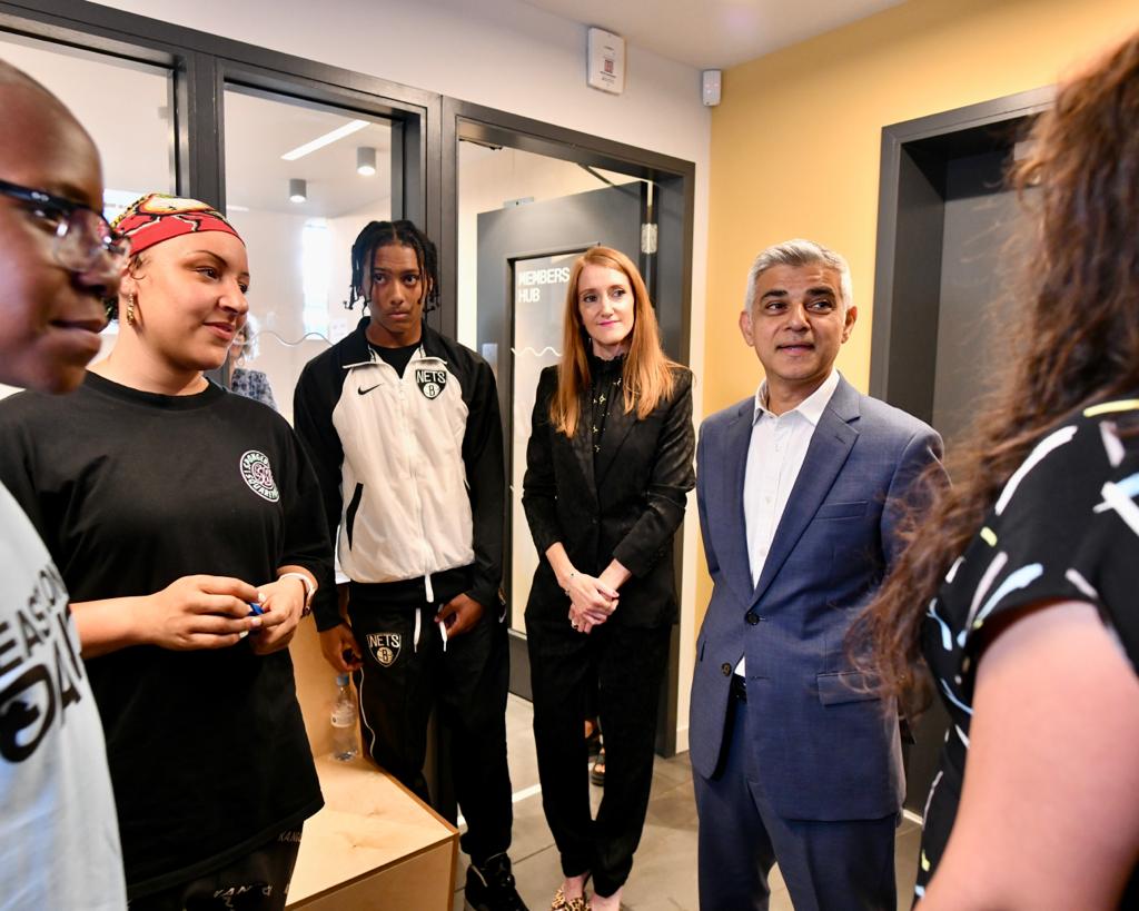 MayorofLondon's tweet photo. London’s dance scene is thriving, but dance companies need space to nurture and support new talent. I’m extremely proud to officially open Talent House, a new home for dance and Black music culture in East London. https://t.co/qGpUgPBRGN