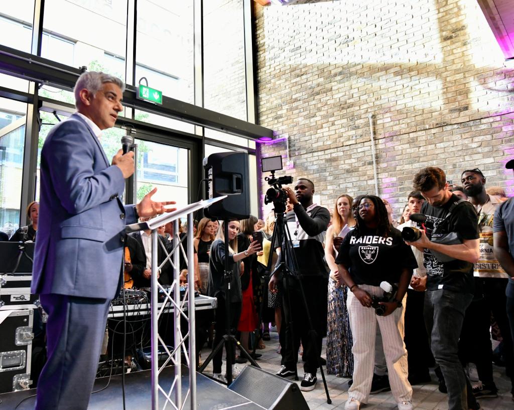 MayorofLondon's tweet photo. London’s dance scene is thriving, but dance companies need space to nurture and support new talent. I’m extremely proud to officially open Talent House, a new home for dance and Black music culture in East London. https://t.co/qGpUgPBRGN