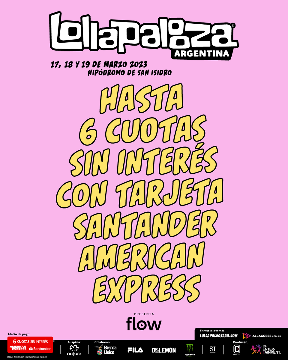 Lollapalooza Argentina tweet media